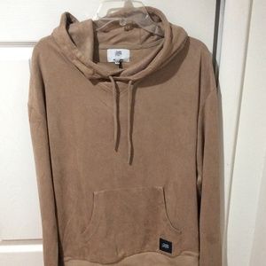 Sixth June suede Hoodie beige